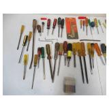 Lot of various Screw Drivers