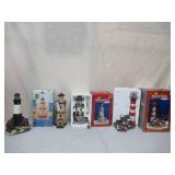 Lot of 4 Lighthouses in original boxes.