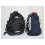2 Backpacks: Nike and North Face