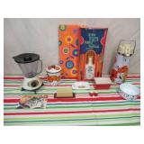 Lot of Vintage Retro Kitchenware Items