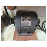 Craftsman & Dunlap Wood Lathe w/ set of Craftsman Professional Cutting Knives in case & Instructions