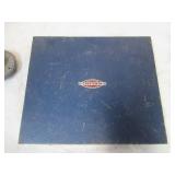 Craftsman & Dunlap Wood Lathe w/ set of Craftsman Professional Cutting Knives in case & Instructions