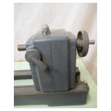 Craftsman & Dunlap Wood Lathe w/ set of Craftsman Professional Cutting Knives in case & Instructions