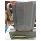 Craftsman & Dunlap Wood Lathe w/ set of Craftsman Professional Cutting Knives in case & Instructions