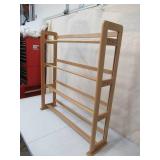 Wood Shoe Rack
