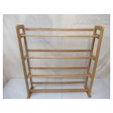 Wood Shoe Rack