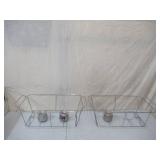 Sterno Buffett Kit:  2- Chafing Racks with 3 Sterno Chafing Cups, spoon and fork in box AS PICTURED.