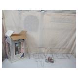 Sterno Buffett Kit:  2- Chafing Racks with 3 Sterno Chafing Cups, spoon and fork in box AS PICTURED.