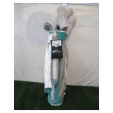 Dunlop Golf Clubs in Golf Bag with Golf Balls, Golf Club Covers and other accessories as pictured.