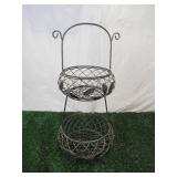 2 Tier Metal Planter