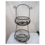 2 Tier Metal Planter