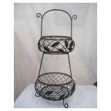 2 Tier Metal Planter