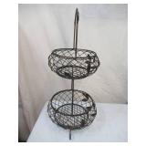 2 Tier Metal Planter