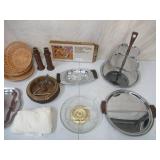 Lot of Serving Trays and Baskets