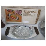 Lot of Serving Trays and Baskets