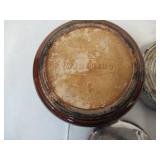 Lot of 2 Westbend Cookers: Ceramic Bean Pot with lid and Slow Cooker/ griddle with glass cover