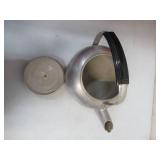Lot of 2 Aluminum Cook Top/Stove Top Tea Kettles with Lids
