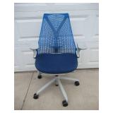Swivel Office Chair on wheels. Adjustable.