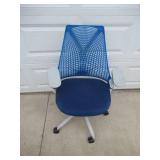 Swivel Office Chair on wheels. Adjustable.