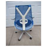 Swivel Office Chair on wheels. Adjustable.