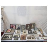 Lot of Picture Frames and some pictures