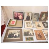 Lot of Picture Frames and some pictures