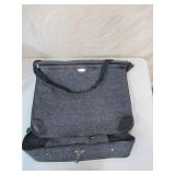 Like New, 2 -piece J. C. Penny Jaquar Luggage Set: 1 Bag and1Garment Hanging Bag