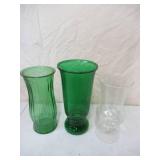 Lot of Various Vases and a Ceramic Flower Planter