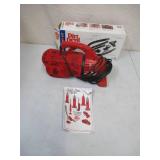 Dirt Devil Handheld Vacuum Cleaner with accessories in box and instructions.