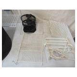 Lot of various shelving organizers