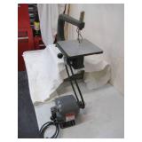 Vintage Shopmaster 15" Jig Saw with tilting belt and 1/4 hp GE Utility Motor. Minneapolis, MN