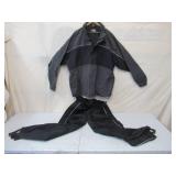 Harley Davidson Motorcycle Biker Rain Gear Jacket and Rain Pants. XXL
