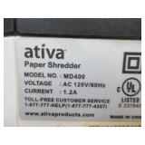 ATIVA Electric Paper Shredder MD400