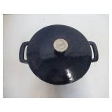 Food Network Stock Pot and Cover. Navy Blue