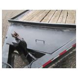 18 x 7 foot bed plus ramps and fron...