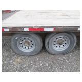 16 x 8.5 foot bed plus ramps traile...