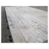 16 x 8.5 foot bed plus ramps traile...