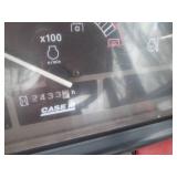 Case DX55 tractor with bucket attac...