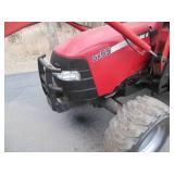 Case DX55 tractor with bucket attac...