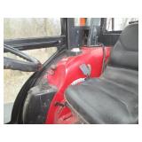 Case DX55 tractor with bucket attac...