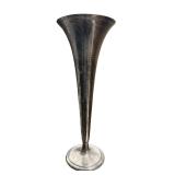 Antique Tiffany & Co. American Aesthetic Style 20-inch Sterling Silver Trumpet Vase (Circa Early 1900s) - 1,358 grams