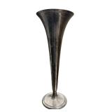 Antique Tiffany & Co. American Aesthetic Style 20-inch Sterling Silver Trumpet Vase (Circa Early 1900s) - 1,358 grams