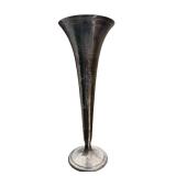 Antique Tiffany & Co. American Aesthetic Style 20-inch Sterling Silver Trumpet Vase (Circa Early 1900s) - 1,358 grams