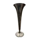 Antique Tiffany & Co. American Aesthetic Style 20-inch Sterling Silver Trumpet Vase (Circa Early 1900s) - 1,358 grams