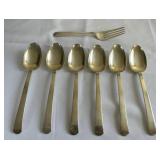 7-Piece Regency by Lunt Sterling Silver (420 grams) Flatware