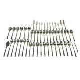 53-Piece Regency by Lunt Sterling Silver Flatware (1,404 grams)