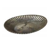 Reed & Barton 9 7/8" Sterling Silver Jubilee X300 Oval Vegetable Bowl with Monogram (290 grams)