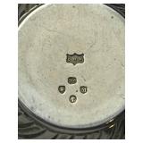 Antique Pair of Sterling Silver Open Salt Cellars (54 grams total weight)