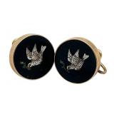 Vintage 1/20 17K Gold Filled Screw Back Earrings (11.5 grams total weight)