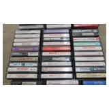 90 Various Cassettes Tapes. Loverboy, Earth wind and Fire, Billy Joel and More